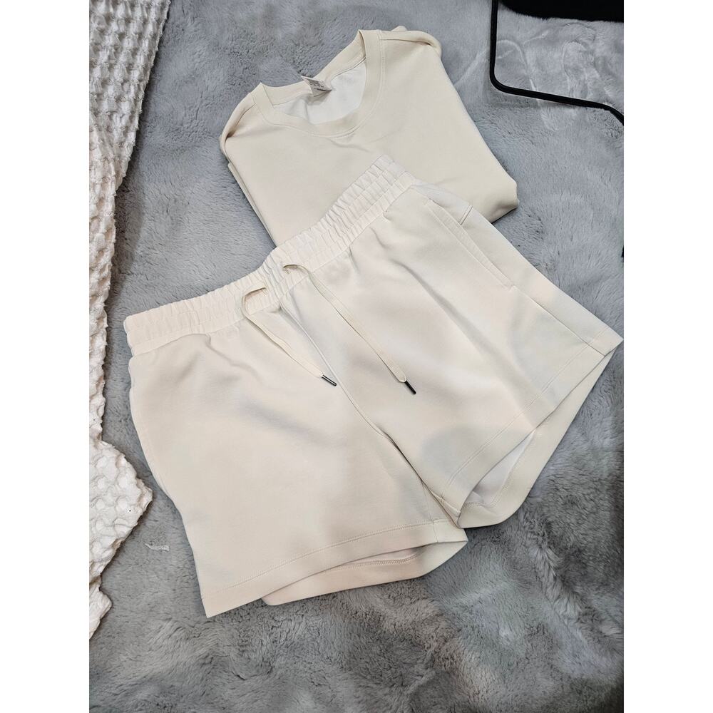 Member's Mark size L luxe shirt and shorts